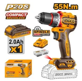 [CDLI205582] COMPACT BRUSHLESS CORDLESS DRILL 55NM - CDLI205582