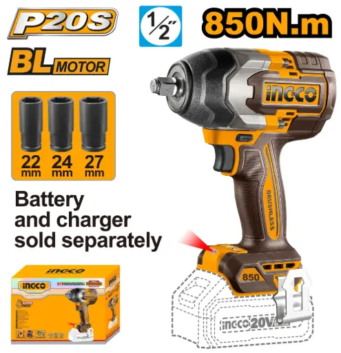 [CIWLI20851] CORDLESS IMPACT WRENCH - CIWLI20851