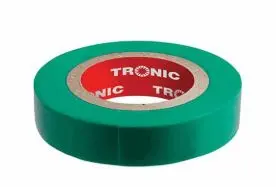 [IT 01GR] TRONIC INSULATING TAPE GREEN 10YDS - IT 01GR