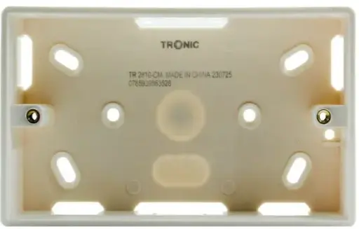 PATTRESS BOX TWIN PVC SINGLE 3X6 TRONIC HD - TR2810