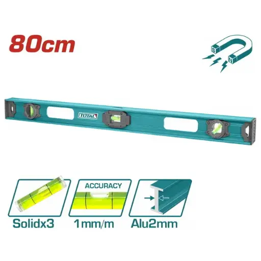 [TMT28026] SPIRIT LEVEL WITH MAGNET 60CM TOTAL - TMT28026