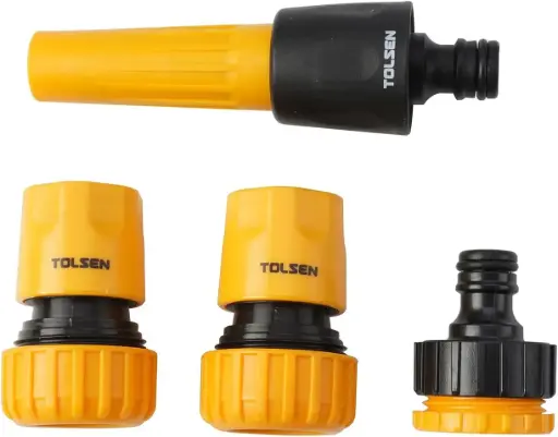 [HTT57171] TOLSEN 4PCS HOSE CONNECTOR SET 3/4'' - HTT57171