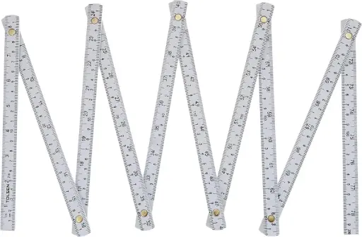 [HTT35047] TOLSEN FOLDING RULER 2M ABS BODY WITH SPRING - HTT35047