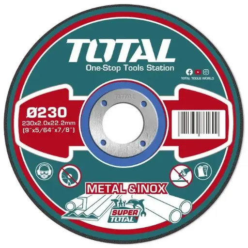 [TAC20111550] ABRASIVE METAL CUTTING DISC 41/2'' TOTAL - TAC20111550