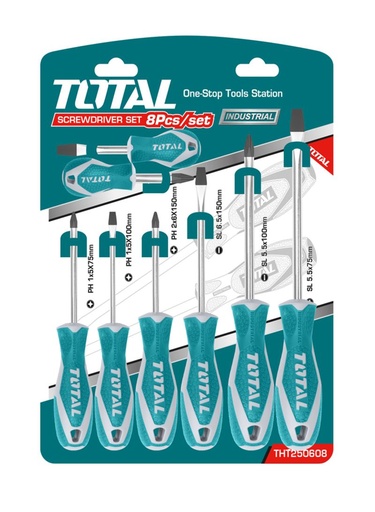 [THT250606] SCREWDRIVER 6PC SET TOTAL - THT250606