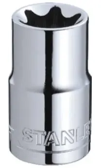 [STMT73366-8B] STANLEY STAR SOCKET 1/2''DR E16 STMT73366-8B