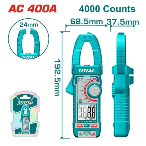 [TMT762001] DIGITAL AC CLAMP METER AC400A - TMT762001
